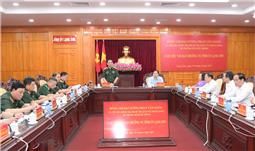 Bộ trưởng Phan Văn Giang làm việc với Ban Thường vụ Tỉnh ủy Lạng Sơn